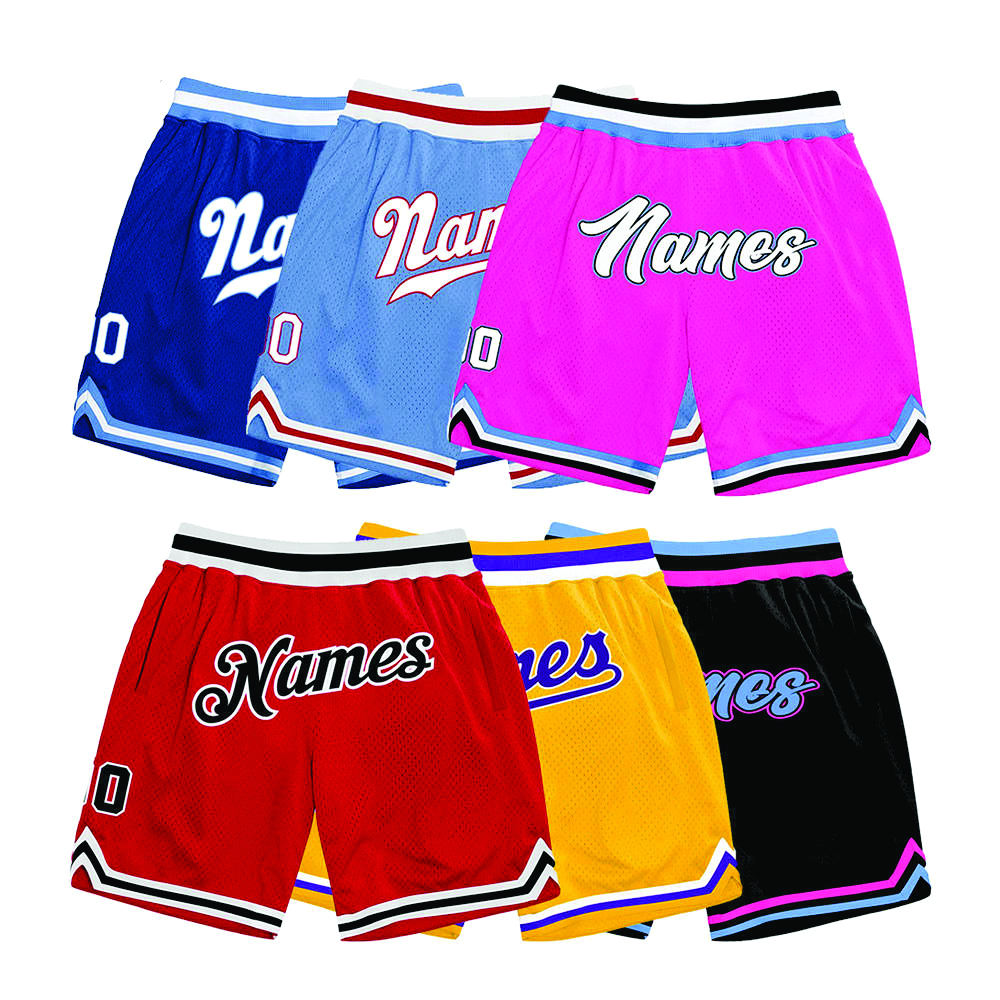 Bacca Sports High Quality Custom Made Basketball Shorts For Mens Cropped Fit Polyester Plain Sublimation Shorts For Mens